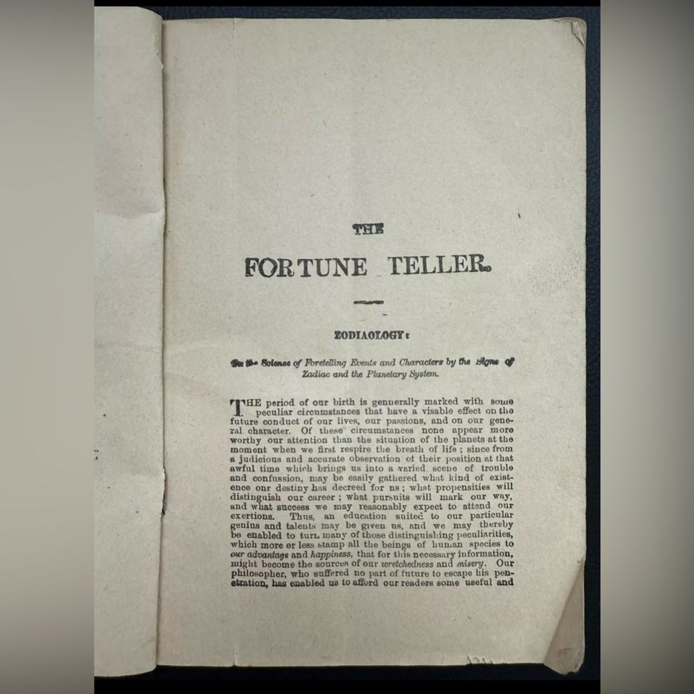 Antique 1880 Old Gypsy Madge’s Fortune Teller & Witches Key Complete VERY RARE - Picture 4 of 10